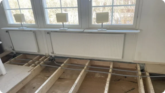 installation av golvvärme Knivsta med behörig VVS-montör